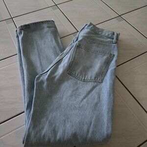 Agolde 90s Mid Rise Loose Fit Jeans Snapshot Light Blue 23